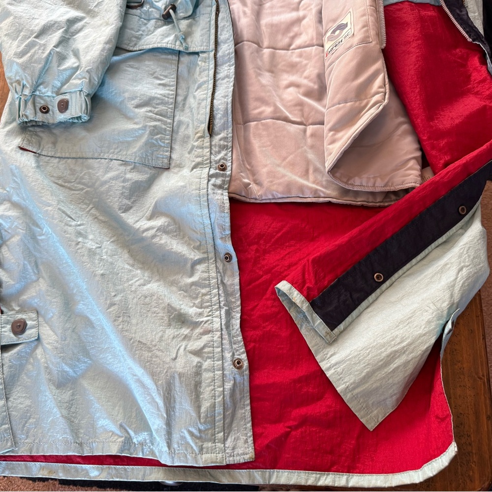 Unisex Descente Vintage 3/4 length jacket Canadian Olympic Ski Team Jacket - Picture 6 of 8